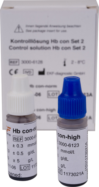 HB Hemo-Control kontroll løsning 2x1ml