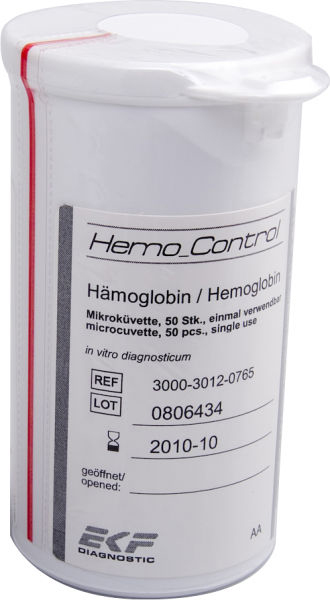HB Hemo-Control kyvette