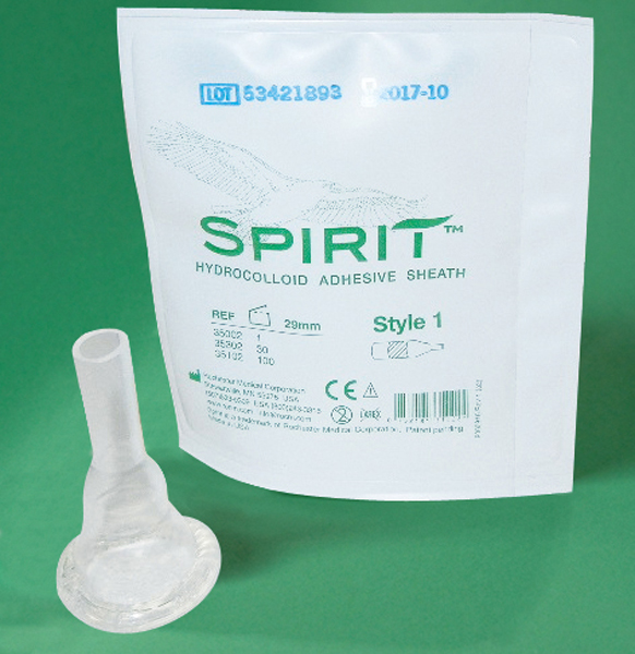 Uridom silikon Spirit 1 selvkl m/hydrok 29mm M