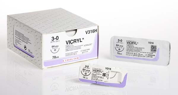 Sutur Vicryl V293H 3-0 FS-2 45cm