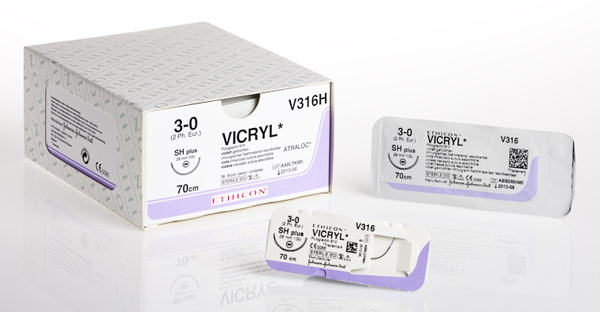 Sutur Vicryl V310H 4-0 SH-1 70cm