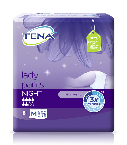 Bleie Tena Lady Pants Night M 8pk