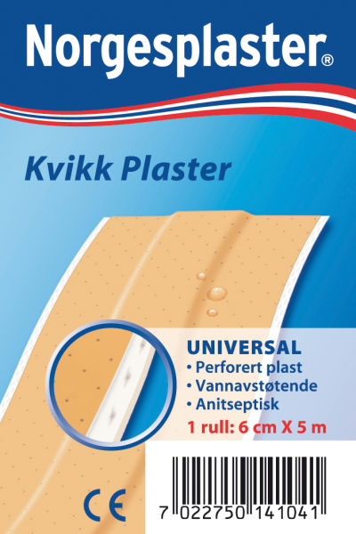 Plaster Norgesplaster plast 4104 6cmx5m