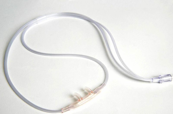 Oksygenkateter dobbelt nesebrille m/slange 2,1m