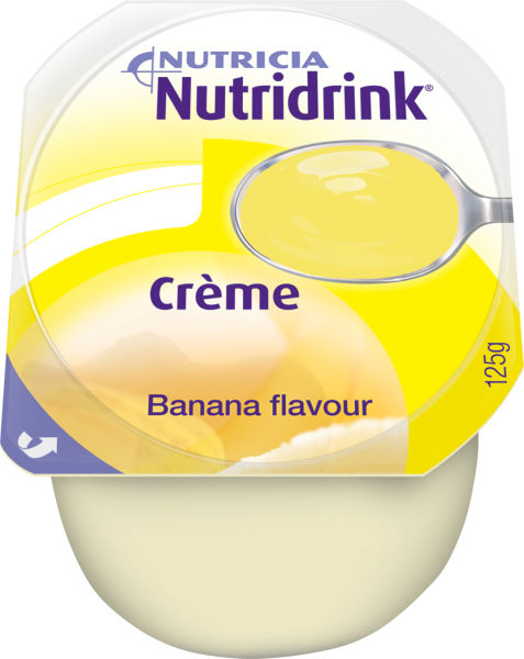 Tilskudd Nutridrink Creme banan 125ml 4pk