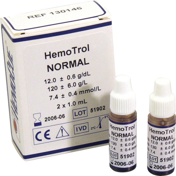 Hemocue Hemotrol kontroll normal 2x1ml