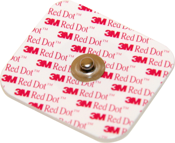 EKG elektrode Red Dot 2560 universal trykknapp