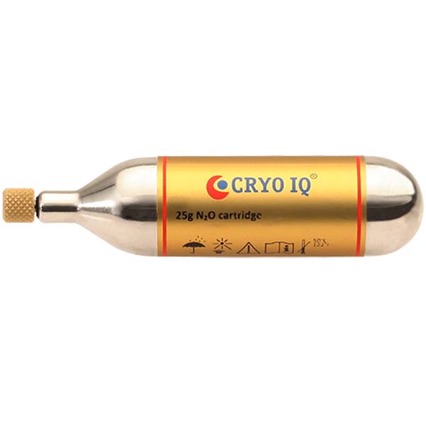 Gasspatron CryoIQ  m/ventil 25g 4stk