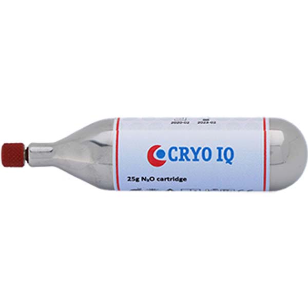 Gasspatron CryoIQ  m/ventil 25g Cryoalfa LUX