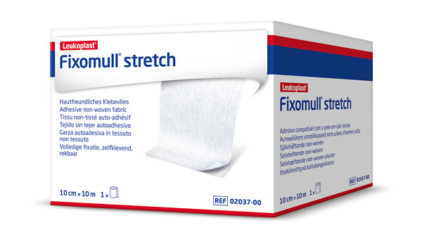 Fixomull stretch kiinnittyvä harso 10 cm x 10 m