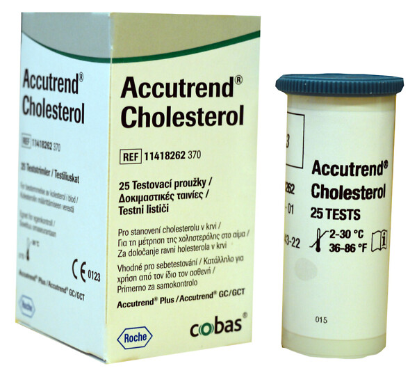 Accutrend-kolesteroliliuska