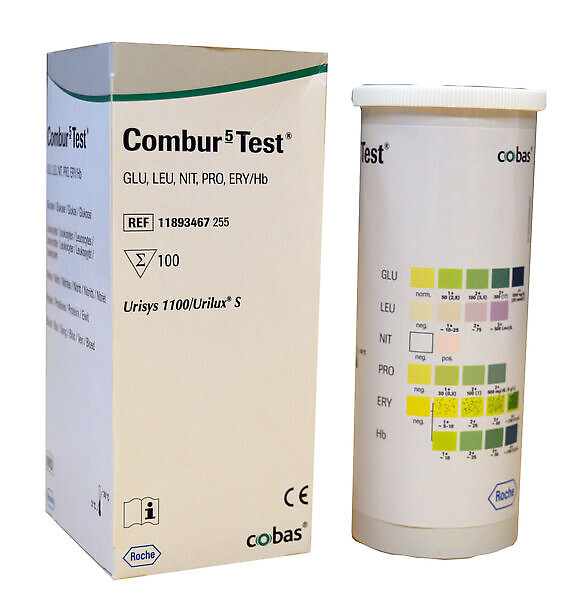 Combur 5-Test -virtsatestiliuska