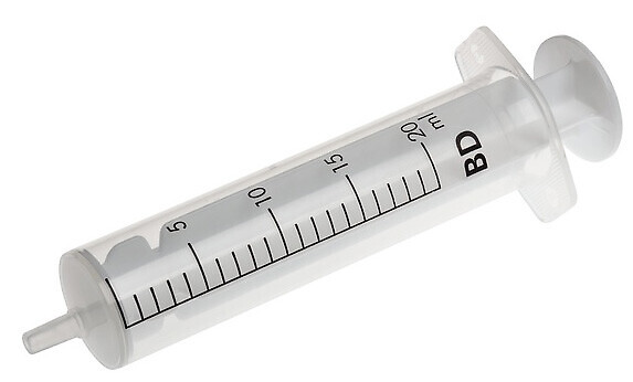 BD Discardit injektioruisku 2-os LUER 20 ml