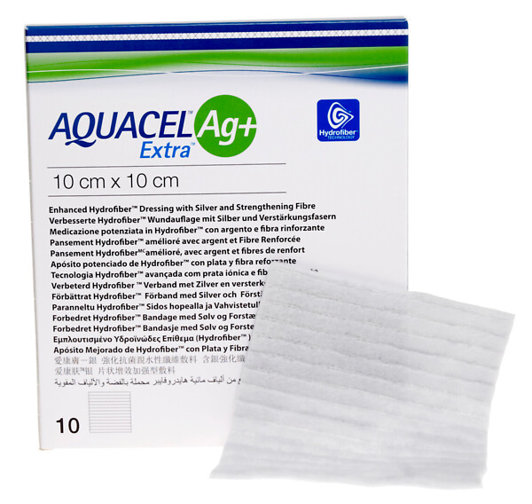 Aquacel Ag+ Extra -sidos 15 x 15 cm