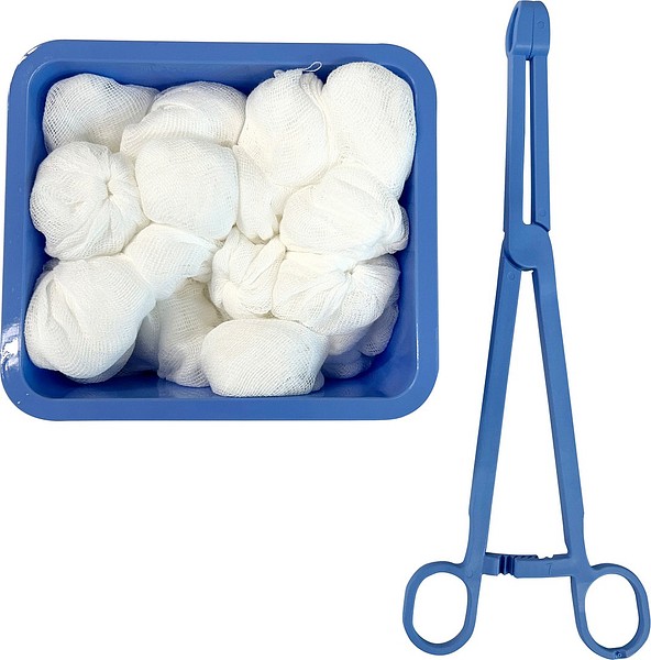 Raucoset pesupakkaus kuitusykeröillä steriili