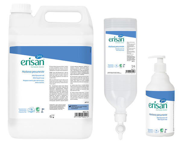 Erisan Pro Hoitava Pesuneste 1 l dispenser