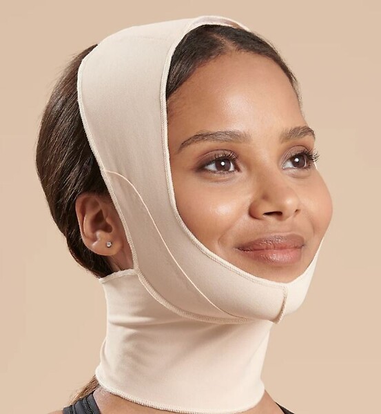 FM300-C kasvomaski pitkällä kaulaosuudella, S, beige