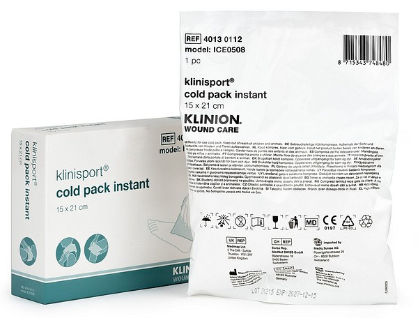 Klinion Klinisport pika kylmäpussi 15 x 21 cm