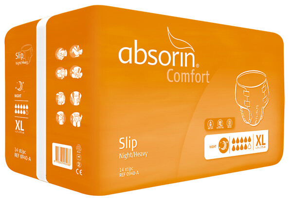 Absorin Comfort -teippivaippa XL heavy/yökäyttö