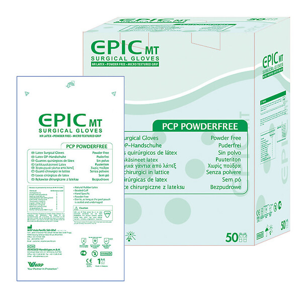 EPIC MT toimenpide- ja leikkauskäsine 7,0 steriili