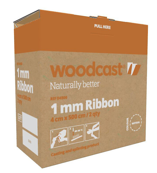 Woodcast 1 mm Ribbon 4 cm x 5 m