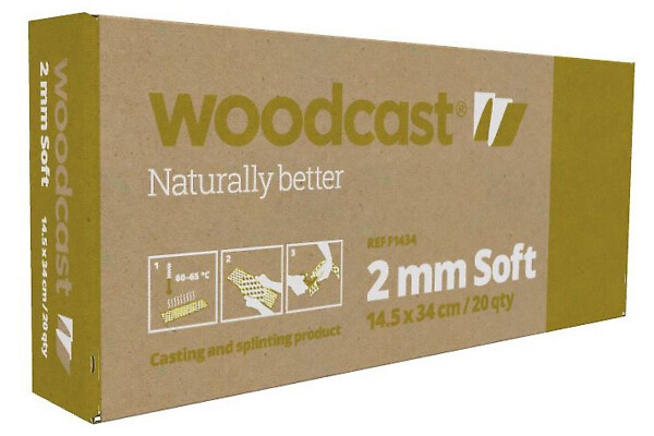 Woodcast 2 mm Soft 14,5 x 34 cm