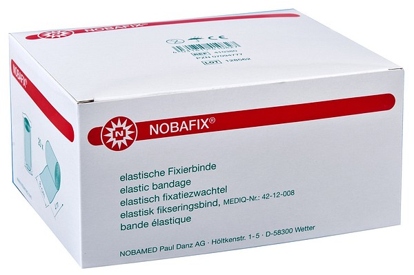 Nobafix elastinen harsosiderulla kääreetön 6 cm x 4 m