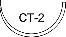 PDS II sulava ommelaine CT-2, 26 mm, 2-0, 70 cm