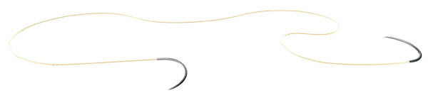Stratafix spiral PGA-PCL väkäslanka 2 x FS, 26 mm, 3-0, 14 cm x 14 cm
