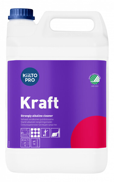 Kiilto Pro Kraft vahvasti emäksinen puhdistusaine 5 l