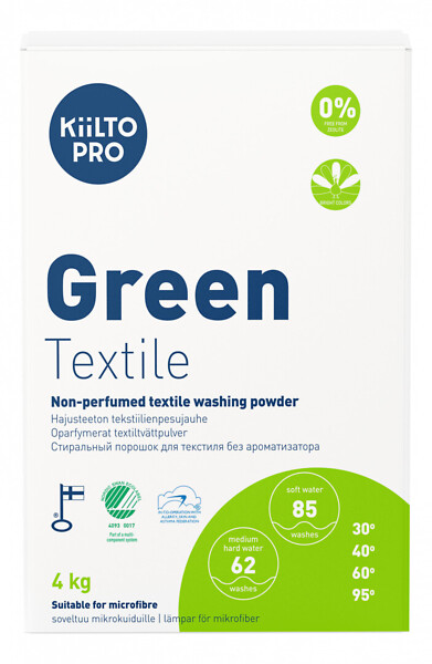 Kiilto Pro Green textile pesujauhe 8 kg