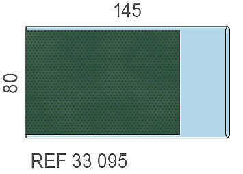 Raucodrape Mayon pöydän pussi Special 80 x 145 cm