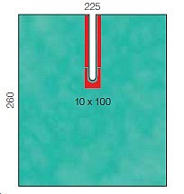 Raucodrape PRO halkioliina 2-krs 225 x 260 cm