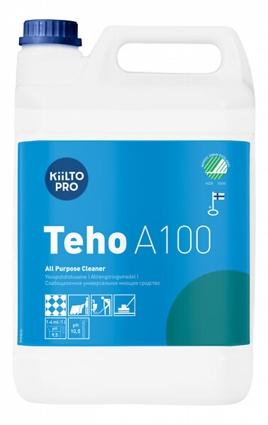 Kiilto Pro Teho A 100 yleispuhdistusaine 5 l