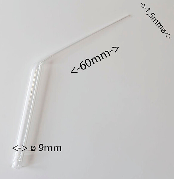 Imukärki lasi 1,5 mm 6 cm