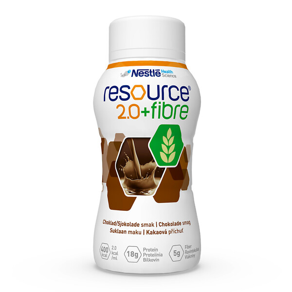 Resource 2.0+ fibre 200 ml suklaa