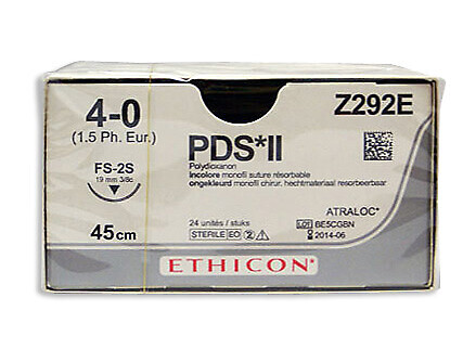 PDS II 4-0 FS-2S 45 cm värjäämätön Z292E