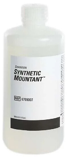 Synthetic Mountant- päällystysaine aluslasit  2 kpl x 500 ml