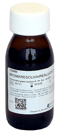 Bromikresolivihreäliuos R 50 ml