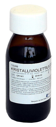 Kristalliviolettiliuos R 50 ml