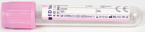 BD Vacutainer K2EDTA putki 5/4 ml 7.2 mg
