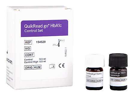QuikRead go HbA1c control set