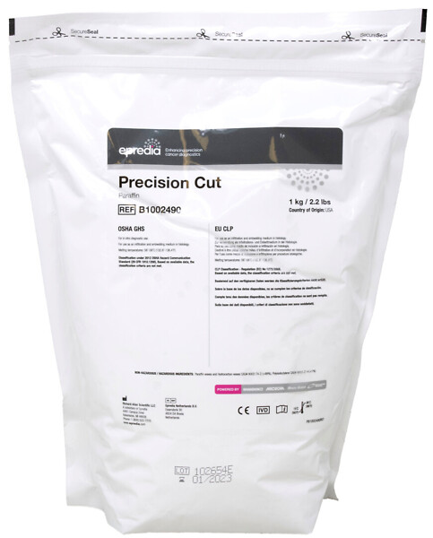 Parafiini Epredia Precision Cut 56-58 °C, 10 kpl x 0,9 kg