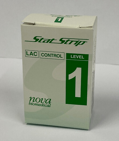 Nova StatStrip Lactate Control: Taso 1