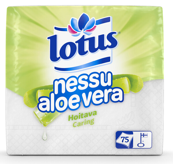 Lotus Nessu -nenäliinat Aloe Vera