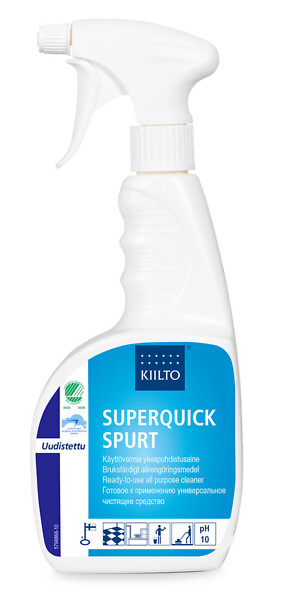 Kiilto Pro Superquick Spurt yleispuhdistusaine 750 ml
