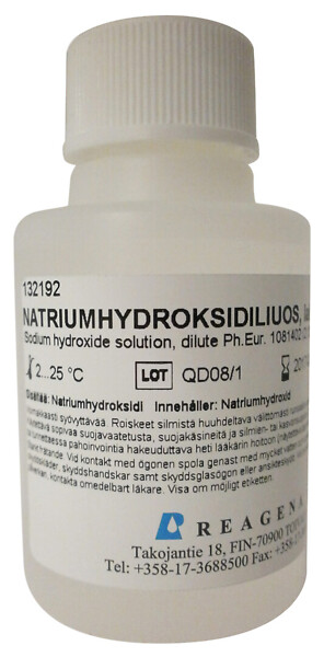 Natriumhydroksidiliuos, laimea R 50 ml