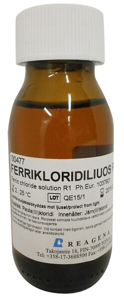 FerrikloridiliuosR1 50 ml
