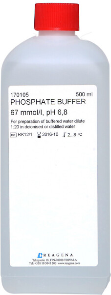 Fosfaattipuskuri 67 mmol/l pH 6,8 500 ml