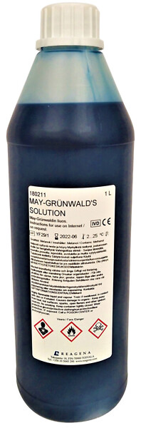 May-Grunwaldin liuos 0,2 % 1 l